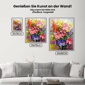 Malen nach Zahlen – Waldblumen