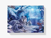 Malen nach Zahlen – Winter Wolf
