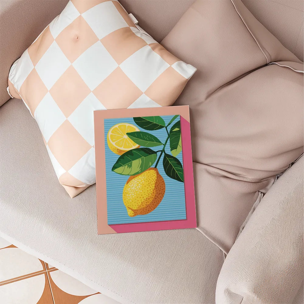 

Dipingere con i numeri - 6 dipinti mini | Set sentiero di limoni