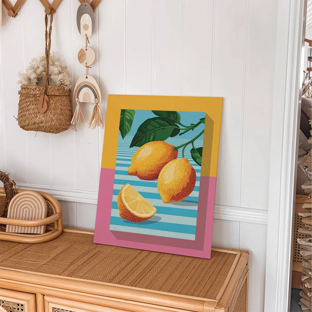 

Dipingere con i numeri - 6 dipinti mini | Set sentiero di limoni