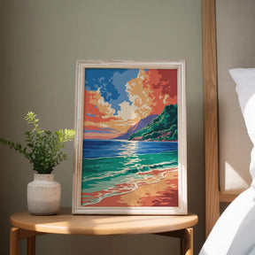 

Dipingere con i numeri - Onda di Calore Blu Azure