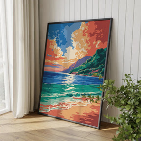 

Dipingere con i numeri - Onda di Calore Blu Azure