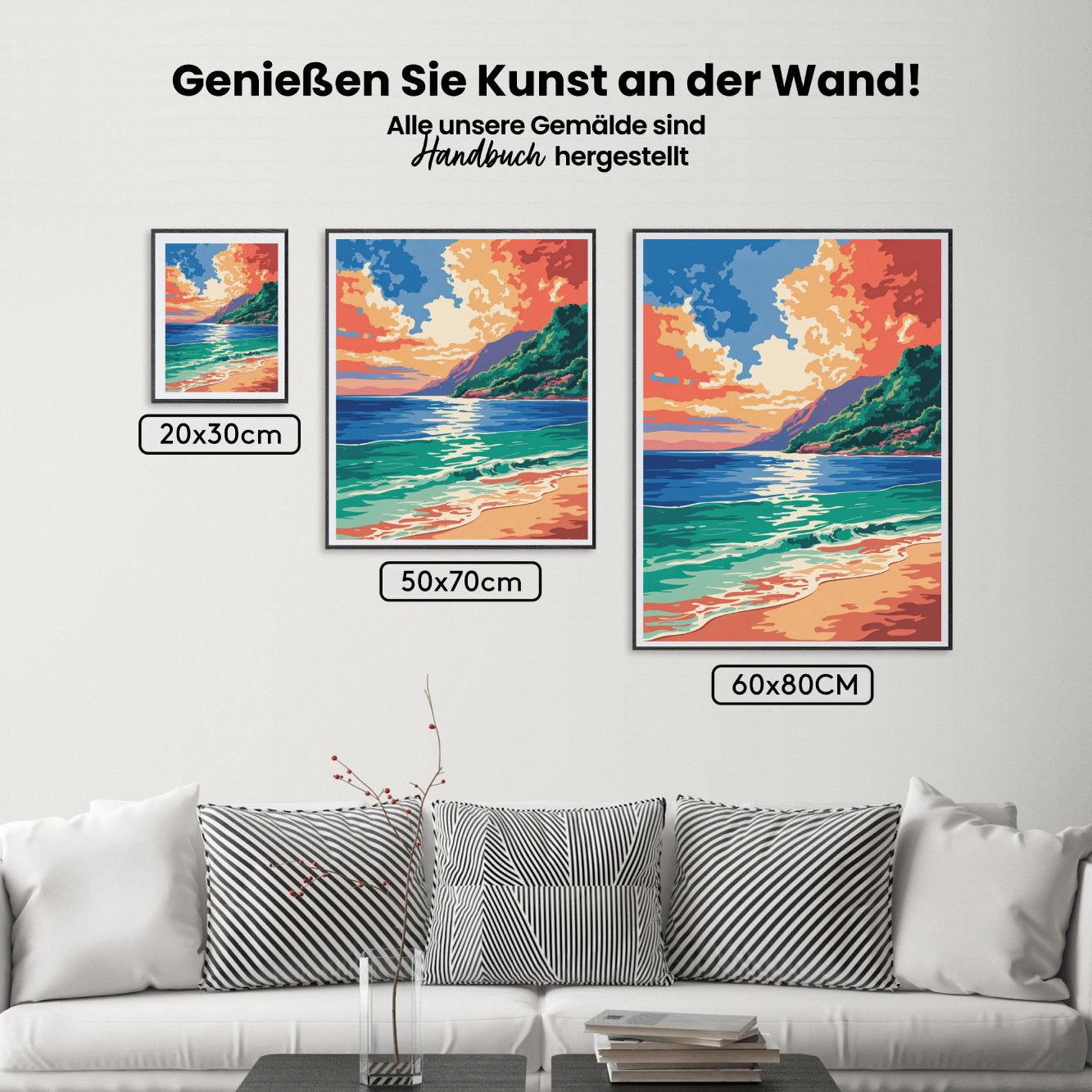 

Dipingere con i numeri - Onda di Calore Blu Azure