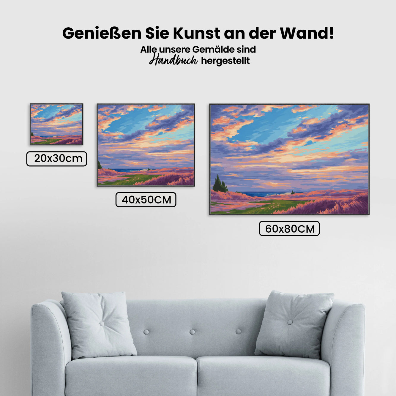 Malen nach Zahlen - Ein Himmel voller Echos