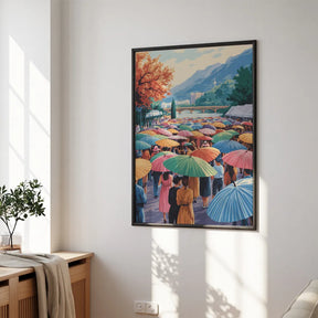 Malen nach Zahlen - Festival der Regenschirme