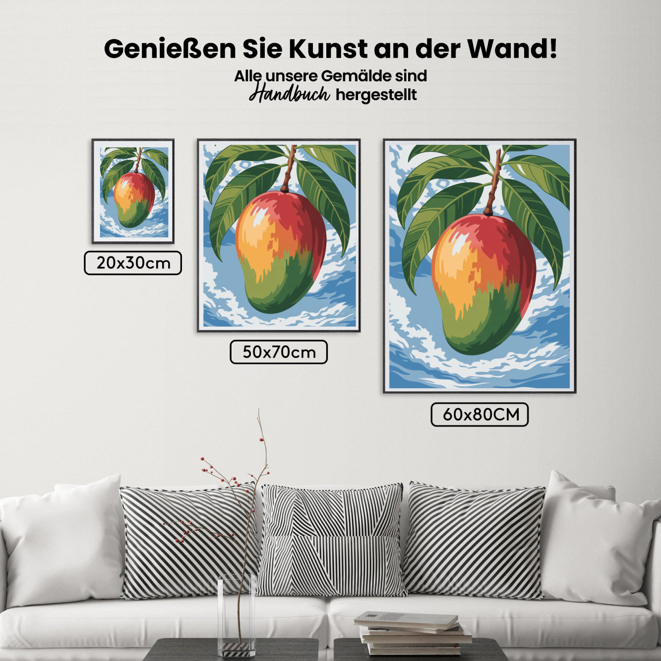 

dipingere con i numeri - mango cielo