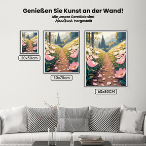 

dipingere con i numeri - fiori acquatici