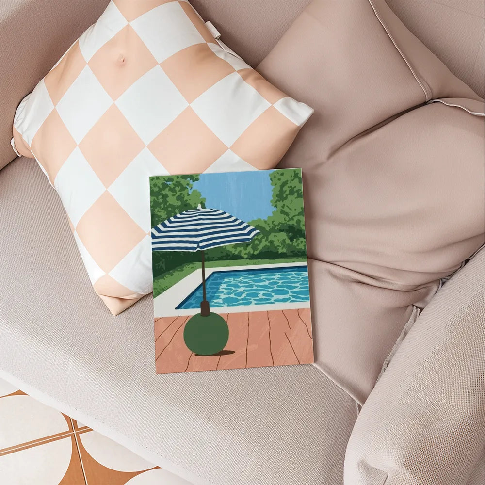 

Dipingere con i numeri - 6 Mini quadri | Set piscine Echo