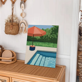 

Dipingere con i numeri - 6 Mini quadri | Set piscine Echo