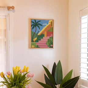 

Dipingere con i numeri - 6 Mini Quadri | Set Passi Baciati dal Sole