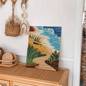 

Dipingere con i numeri - 6 Mini Quadri | Set Passi Baciati dal Sole