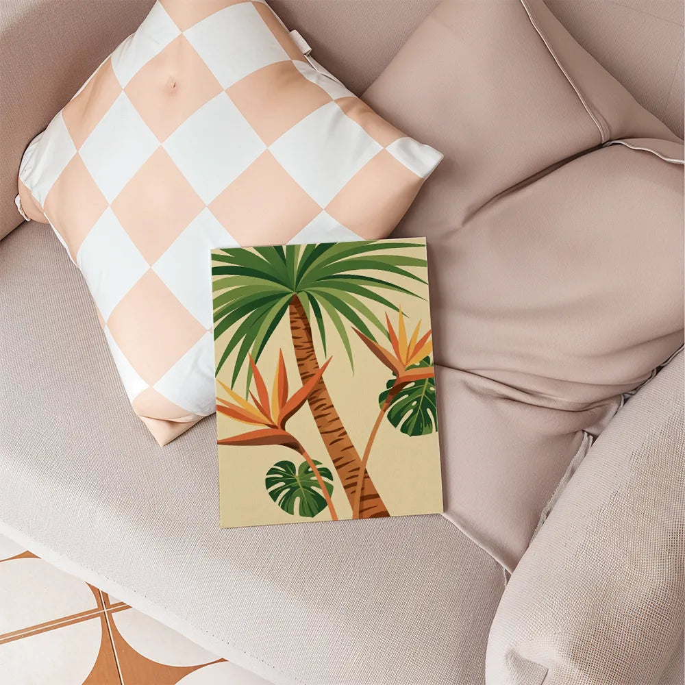 

Dipingere con i numeri - 6 Mini Quadri | Set Tropikflimmern