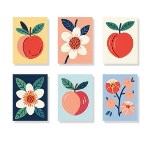 

Dipingere con i numeri - 6 dipinti mini | Set Pesca Selvaggia