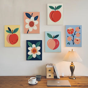 

Dipingere con i numeri - 6 dipinti mini | Set Pesca Selvaggia