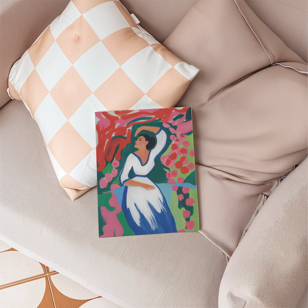 

Set di 6 mini quadri da dipingere con i numeri - Rosse e Fioritura