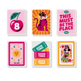 Dipingi con i numeri - 6 mini dipinti | Set di libri di attività Pop Art