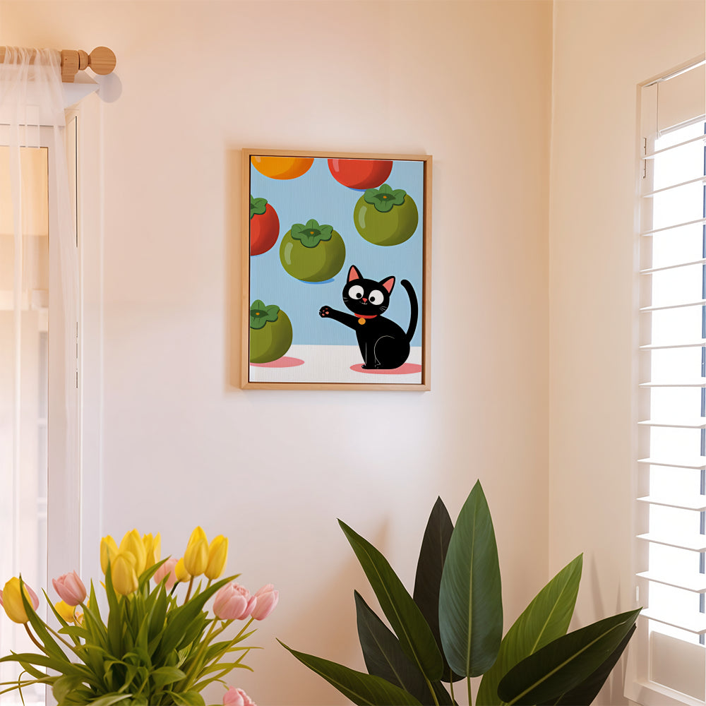 

Dipingere con i numeri - 6 Mini Quadri | Gatto Nero Set Caccia alle Taglie