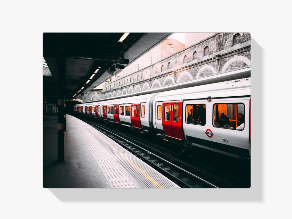 Metro in London - Malen nach Zahlen
