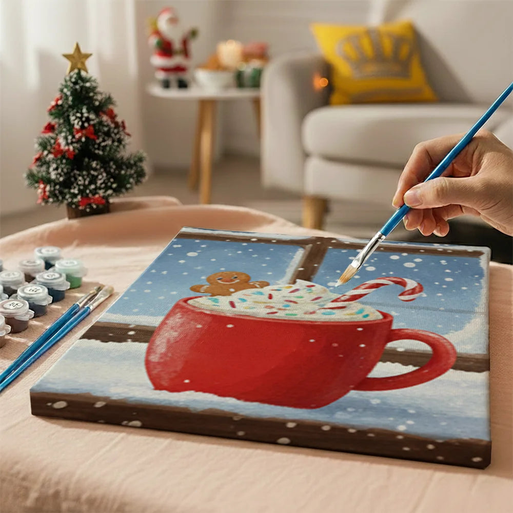 

Dipingere con i numeri - 6 Mini Dipinti | Piccolo Boschetto