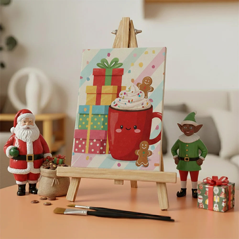 

Dipingere con i numeri - 6 Mini Dipinti | Piccolo Boschetto