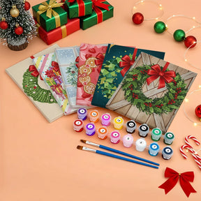 

Dipingere con i numeri - 6 Mini Dipinti | Piccolo Boschetto