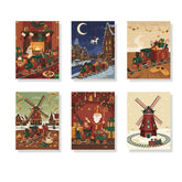 

Dipingere con i numeri - 6 Mini Dipinti | Piccolo Boschetto