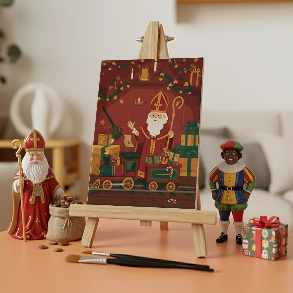 

Dipingere con i numeri - 6 Mini Dipinti | Piccolo Boschetto