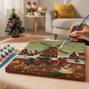 

Dipingere con i numeri - 6 Mini Dipinti | Piccolo Boschetto