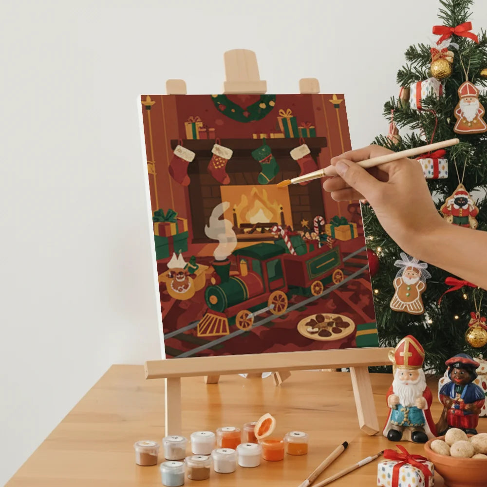 

Dipingere con i numeri - 6 Mini Dipinti | Piccolo Boschetto