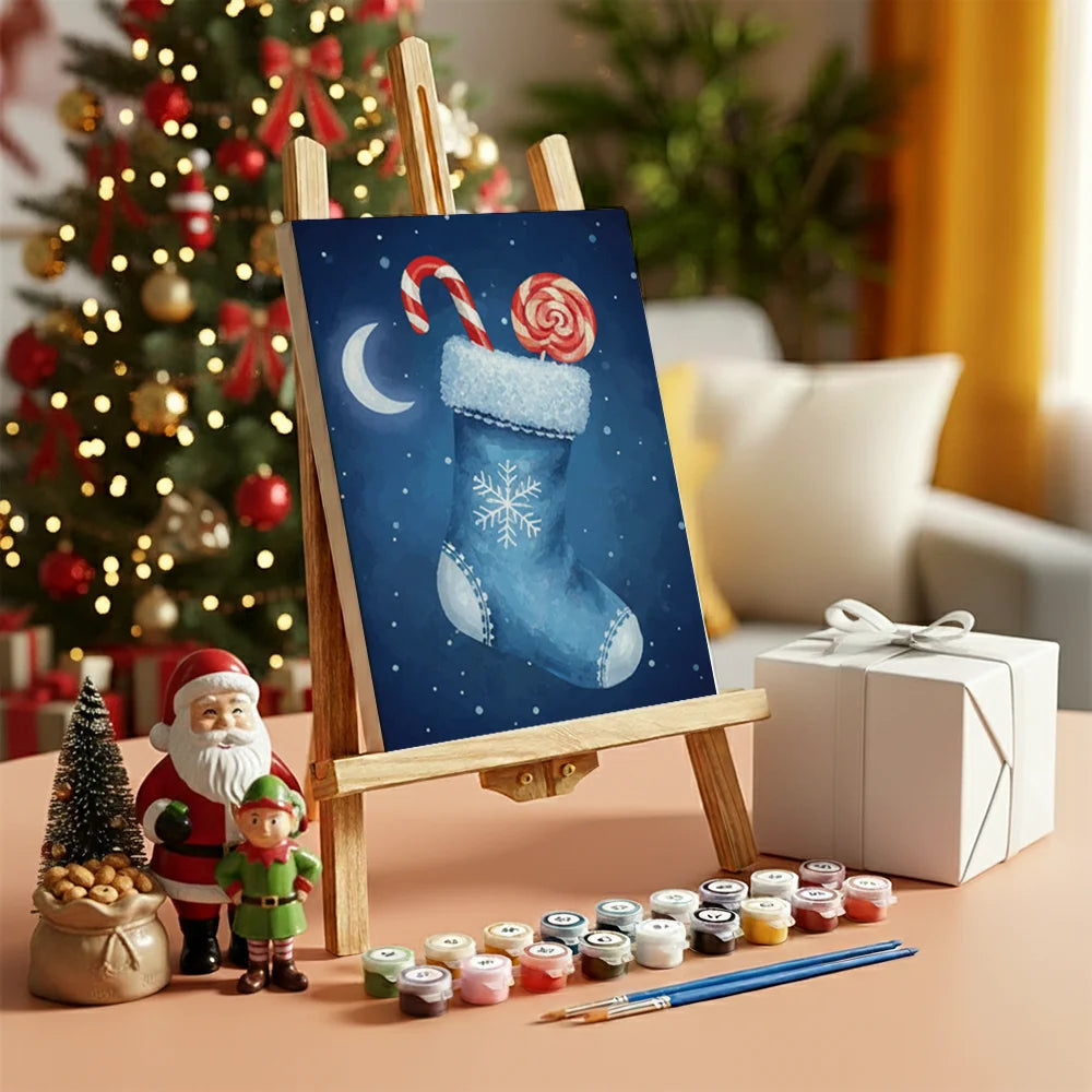 

Dipingere con i numeri - 6 Mini Dipinti | Piccolo Boschetto