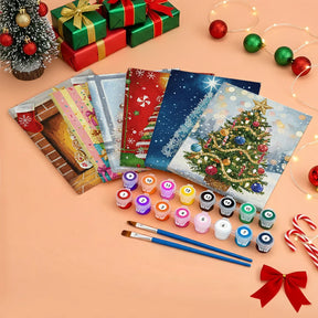 

Dipingere con i numeri - 6 Mini Dipinti | Piccolo Boschetto