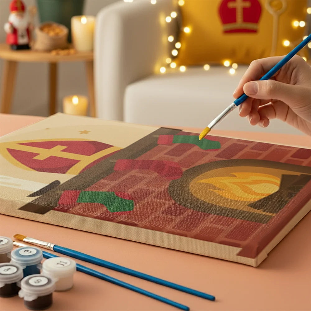 

Dipingere con i numeri - 6 Mini Dipinti | Piccolo Boschetto