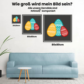 Ostern Illustration 2 - Malen nach Zahlen