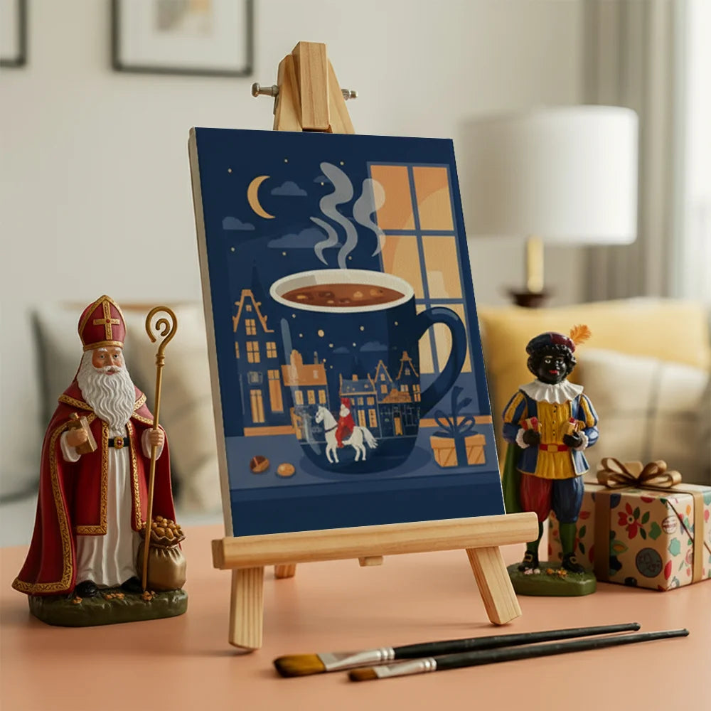 

Dipingere con i numeri - 6 Mini Dipinti | Piccolo Boschetto