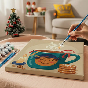 

Dipingere con i numeri - 6 Mini Dipinti | Piccolo Boschetto