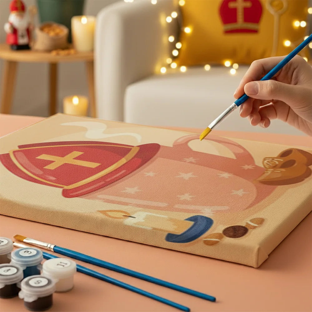 

Dipingere con i numeri - 6 Mini Dipinti | Piccolo Boschetto