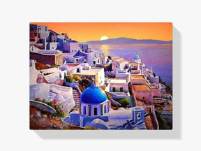 Santorini - Malen nach Zahlen