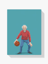 Schilderen-op-nummer-Basketbalspeler-Albert-Einstein