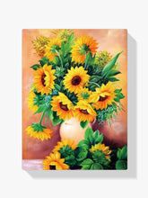 Sonnenblume - Malen nach Zahlen