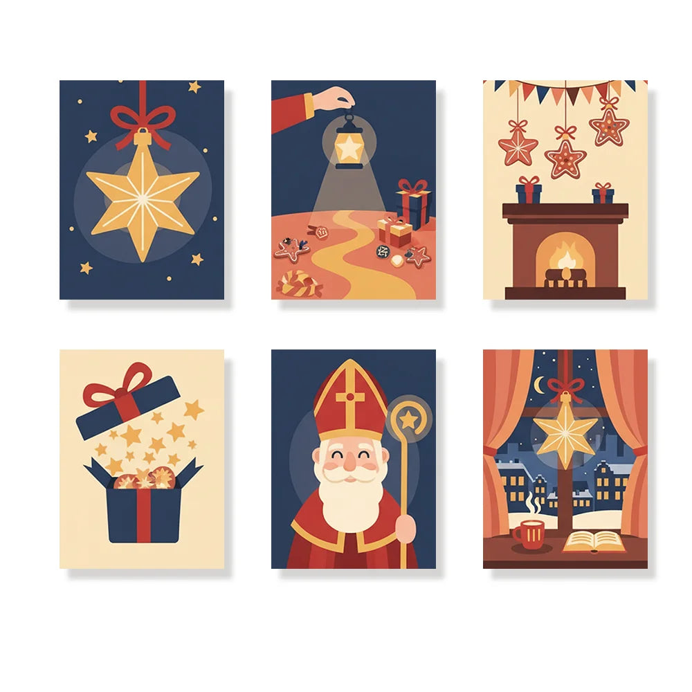 

Dipingere con i numeri - 6 Mini Dipinti | Piccolo Boschetto