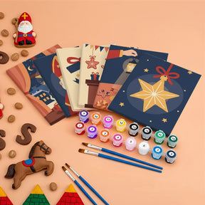 

Dipingere con i numeri - 6 Mini Dipinti | Piccolo Boschetto