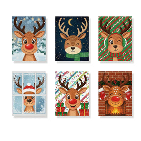 

Dipingere con i numeri - 6 Mini Dipinti | Piccolo Boschetto