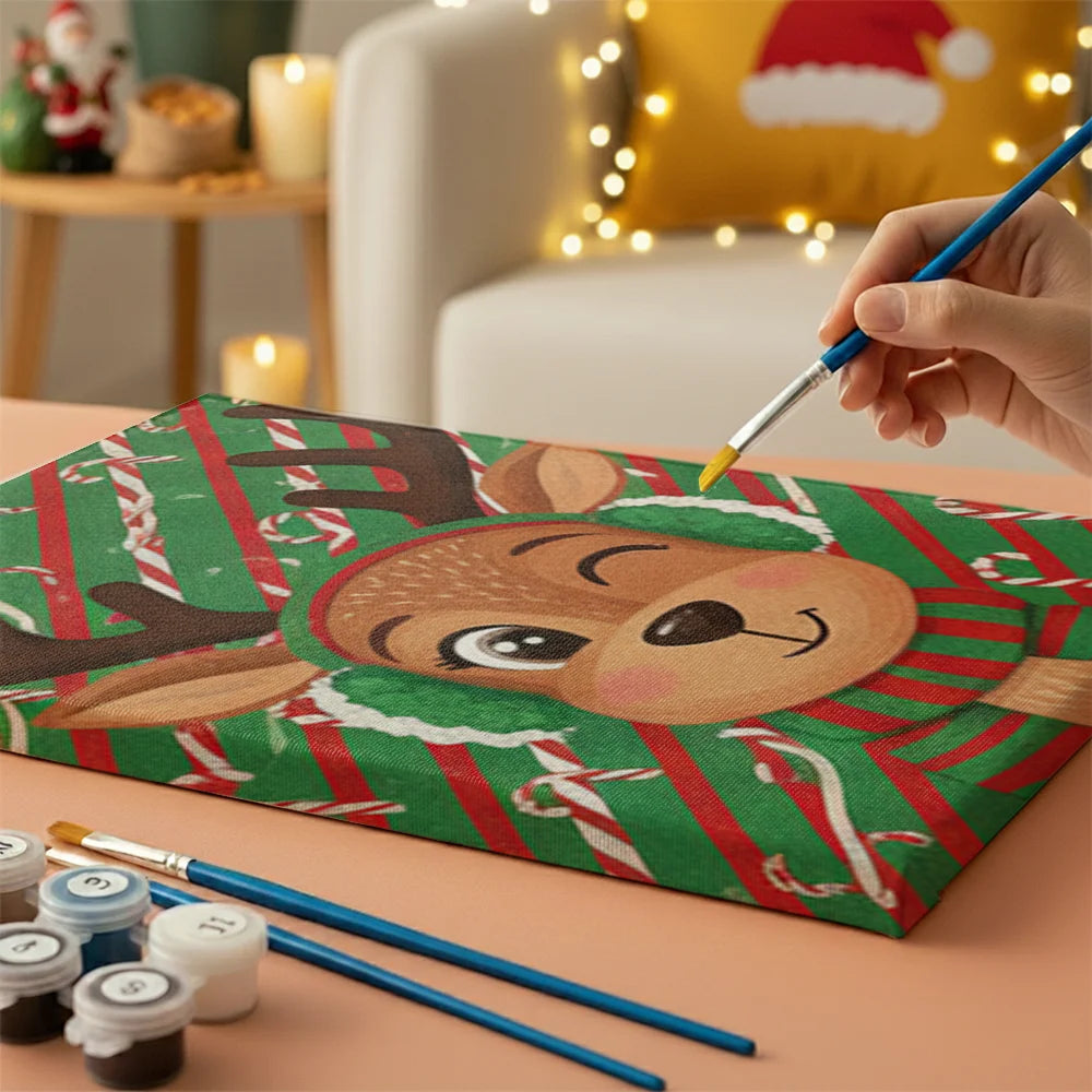 

Dipingere con i numeri - 6 Mini Dipinti | Piccolo Boschetto