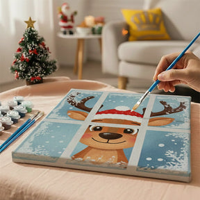 

Dipingere con i numeri - 6 Mini Dipinti | Piccolo Boschetto