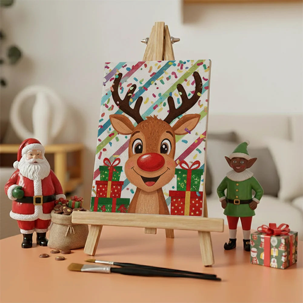 

Dipingere con i numeri - 6 Mini Dipinti | Piccolo Boschetto