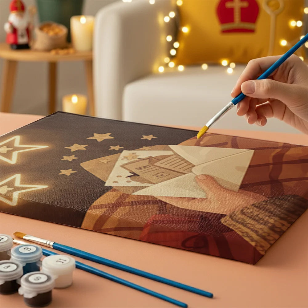 

Dipingere con i numeri - 6 Mini Dipinti | Piccolo Boschetto