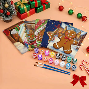 

Dipingere con i numeri - 6 Mini Dipinti | Piccolo Boschetto